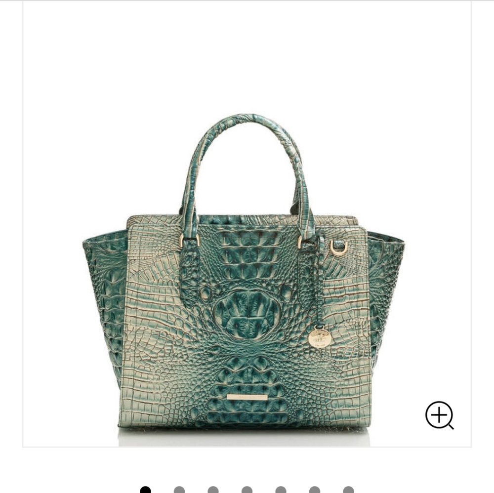 Brahmin Aubree Pertol Ombre Genuine Leather Melbourne Bag